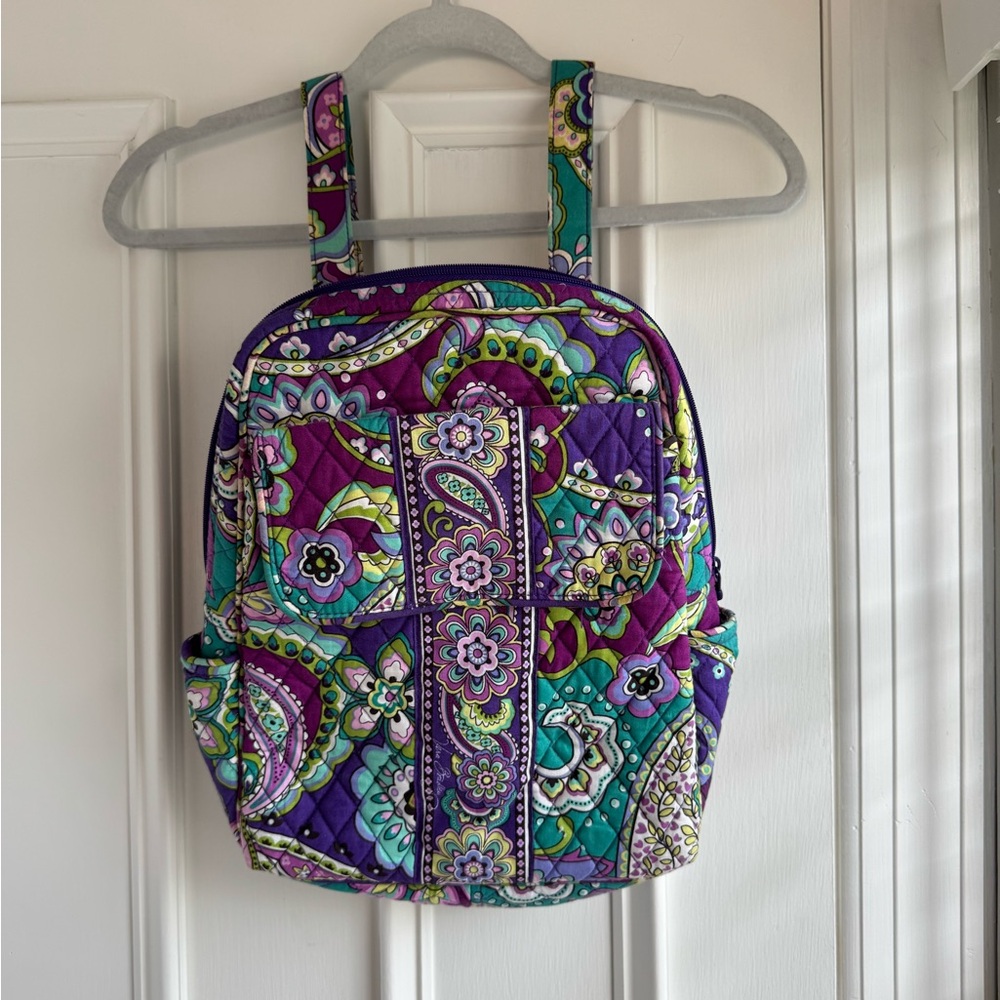 Vera Bradley Multicolor Floral Backpack